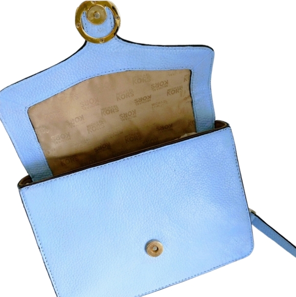 Michael Kors Vanna Leather Crossbody Bag - Picture 10 of 15